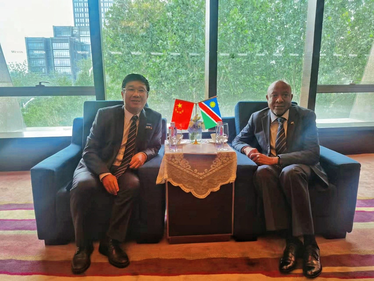 中非合作论坛期间今年会官方网站 董事长王平卫拜会三国总统